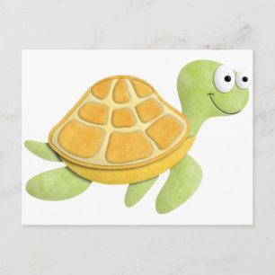 Schildkröte Postkarte