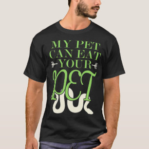 Schildkröte Reptilien Schlange Alligator Mustang A T-Shirt