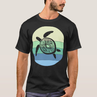 Schildkröte Retro Graphic T-Shirt