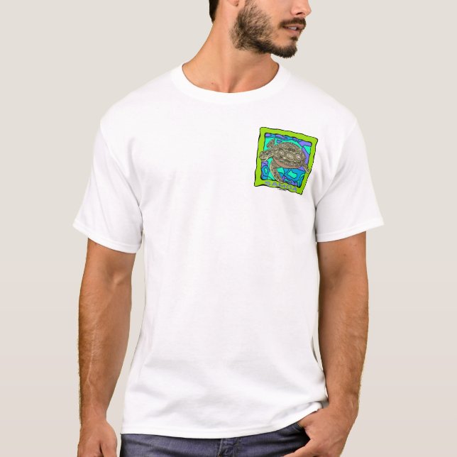 Schildkröte Samoa-Inseln T-Shirt (Vorderseite)
