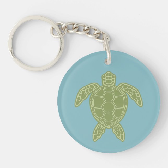 Schildkröte Schlüsselanhänger (Vorderseite)