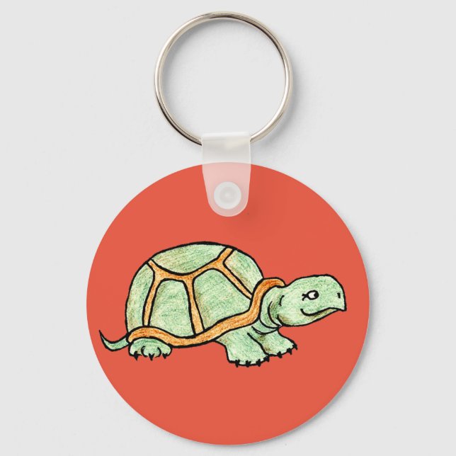 Schildkröte Schlüsselanhänger (Vorderseite)