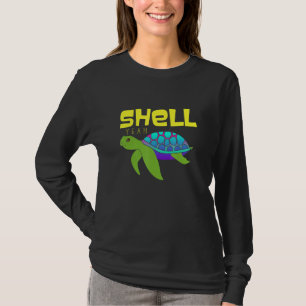 Schildkröte Schwimmt Gesund Im Ozean T-Shirt