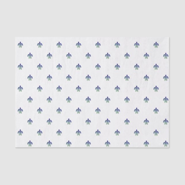 Schildkröte Seidenpapier (Vorderseite)