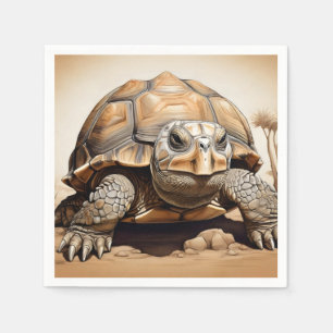 Schildkröte Serviette