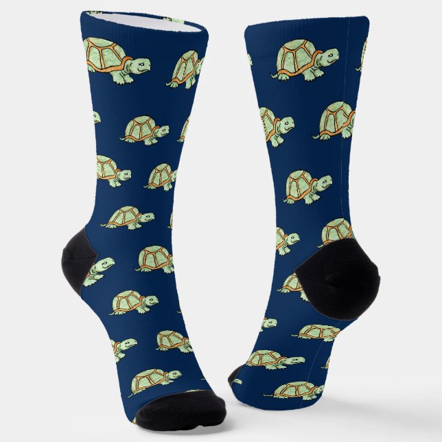 Schildkröte Socken (Gewinkelt)