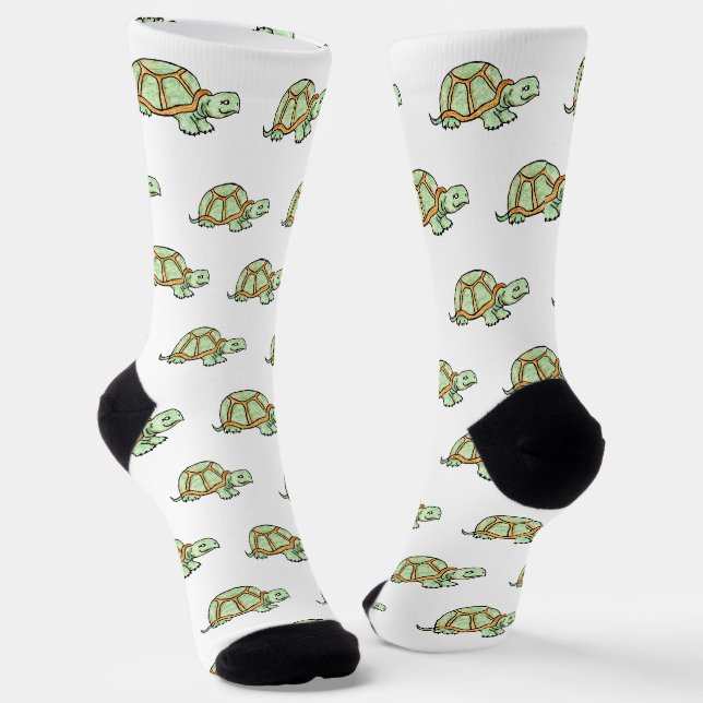 Schildkröte Socken (Gewinkelt)