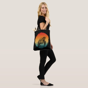 Schildkröte Sommer Ozean Sonnenuntergang Tasche