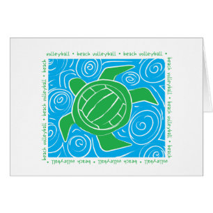 Schildkröte-Strand-Volleyball