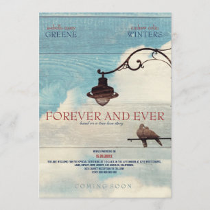 Schildkröte-Tauben - FÜR IMMER UND ÜBERHAUPT Einladung