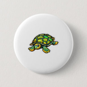 Schildkröte Tier Schildkröte Grün Button
