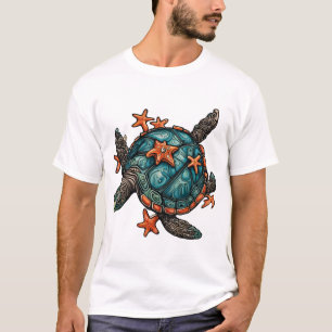 Schildkröte  Tier  Zoo  Seestern  Unterwasser Kopi T-Shirt