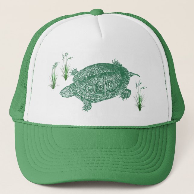 Schildkröte Truckerkappe (Vorderseite)