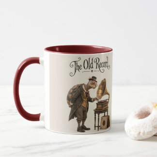 Schildkröte und das Grammophon Tasse