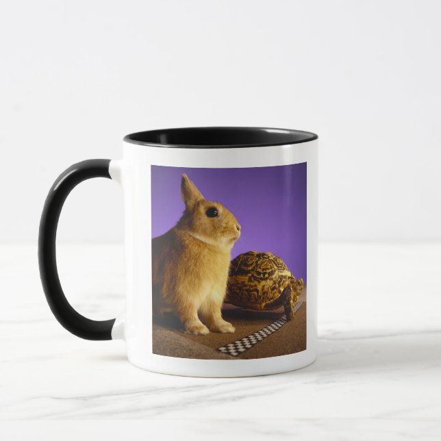 Schildkröte und die Hasen Tasse (Links)