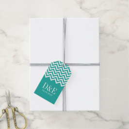 Schildkröte und Zickzack Gastgeschenk Hochzeit Geschenkanhänger