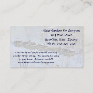 Schildkröte Visitenkarte