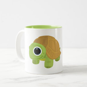 Schildkröte Zweifarbige Tasse