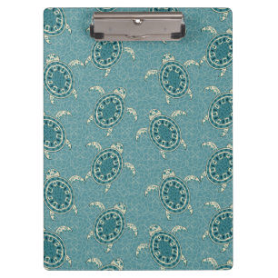 Schildkrötehintergrund Klemmbrett