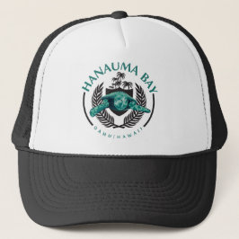 Schildkröten an Hanauma Bucht Oahu Hawaii Truckerkappe