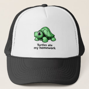 Schildkröten aßen meine Hausaufgaben Truckerkappe