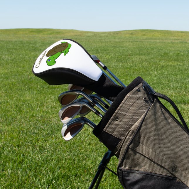Schildkröten-Design Golf Headcover (In SItu)
