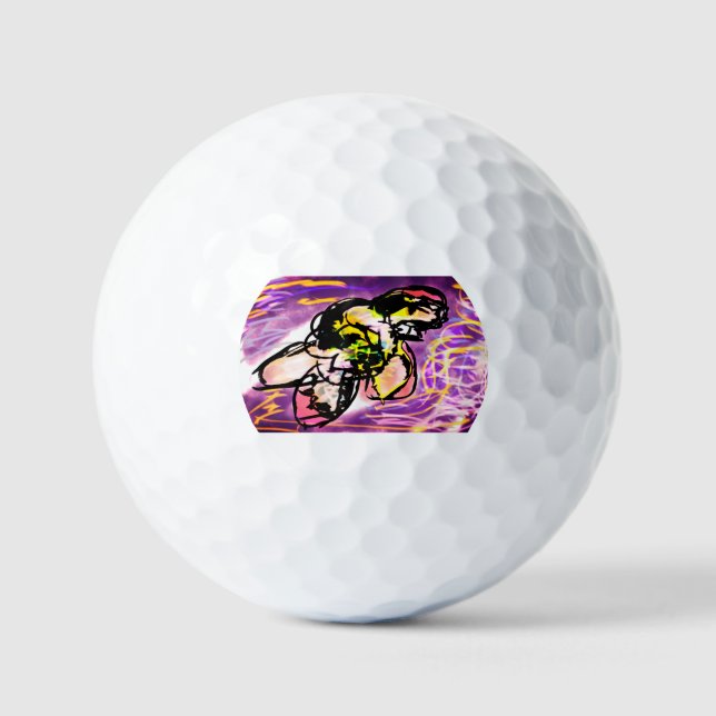 Schildkröten-Edelstein Golfball (Vorderseite)
