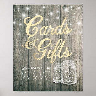 Schildkröten für Hochzeiten und Geschenke Rustikal Poster