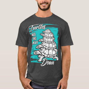 Schildkröten ganz nach unten 2 T-Shirt