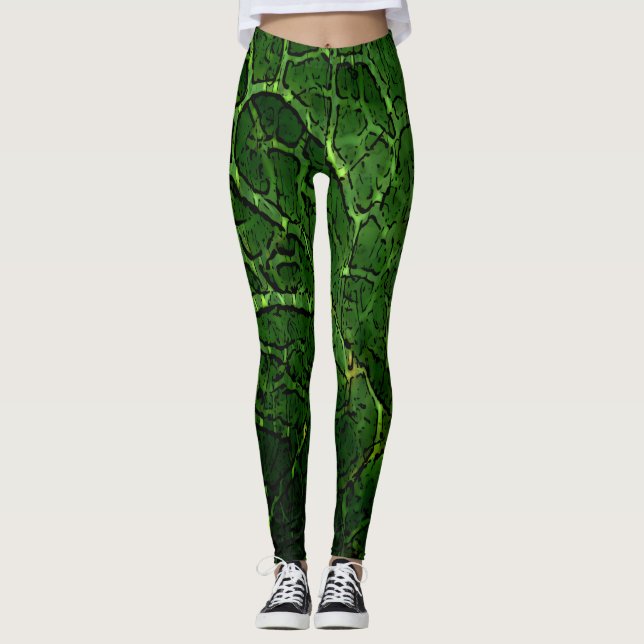 Schildkröten ganz nach unten - Leggings (Vorderseite)
