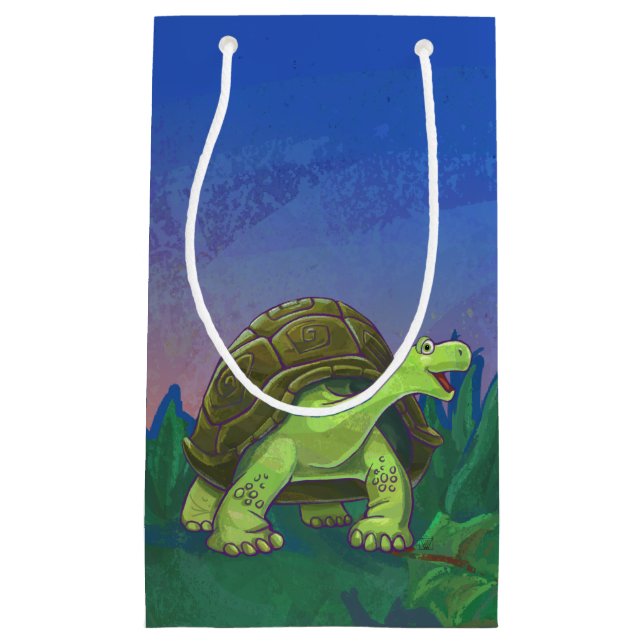 Schildkröten-Geschenke u. Zusätze Kleine Geschenktüte (Vorderseite)