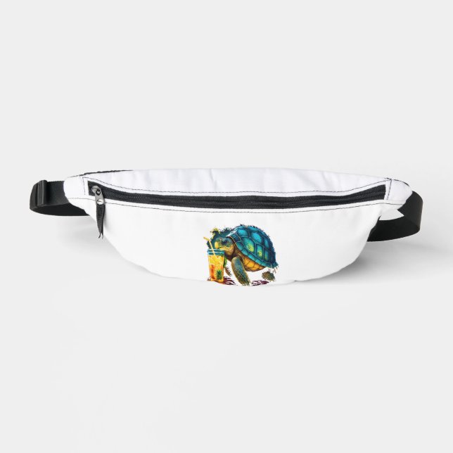 Schildkröten-Hawaiianschildkröten Ananas Aloha Bauchtasche (Vorderseite)