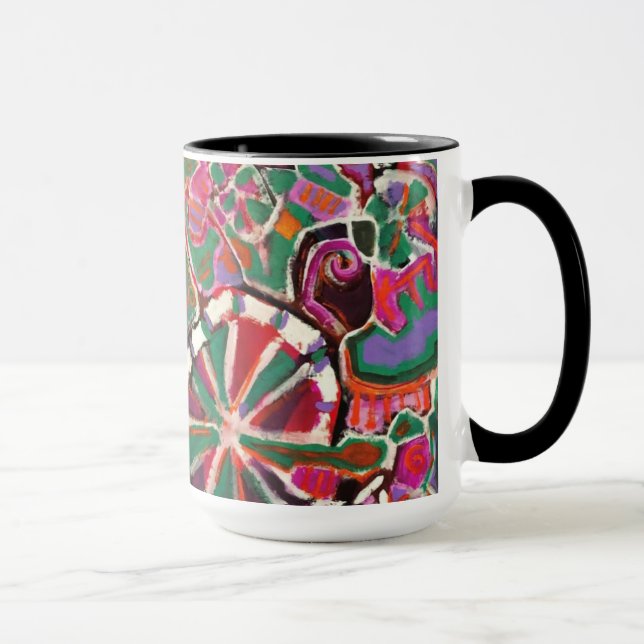 Schildkröten in hellen Farben Klassische Tasse, 11 Tasse (Rechts)