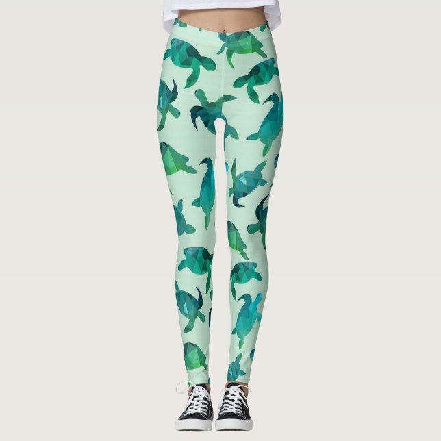 Schildkröten Leggings (Vorderseite)
