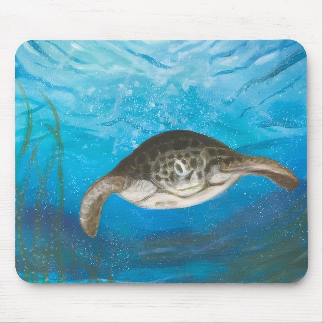 Schildkröten-Mauspad Mousepad (Vorne)