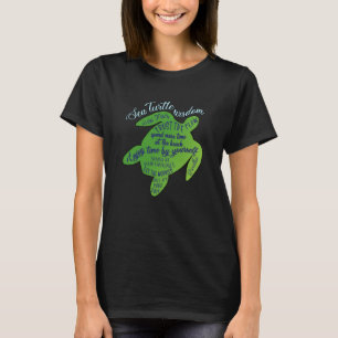 Schildkröten Meeresschildkröten Meereswelt Geschen T-Shirt