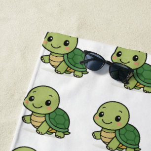 Schildkröten-Strandtuch Strandtuch