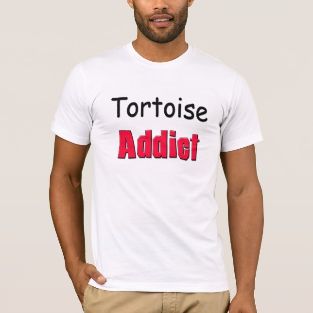 Schildkröten-Süchtiger T-Shirt (Vorderseite)