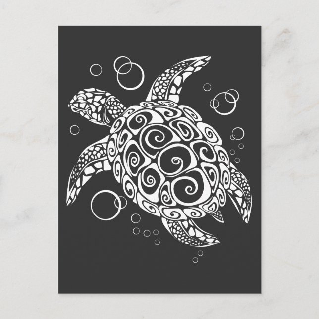 Schildkröten, Surfer Life, Beach Lover, Schildkröt Postkarte (Vorderseite)