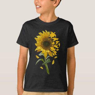 Schildkrötenblütengarten Ozean Tierbewusstsein T-Shirt