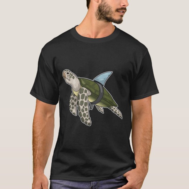Schildkrötenflossen T-Shirt (Vorderseite)