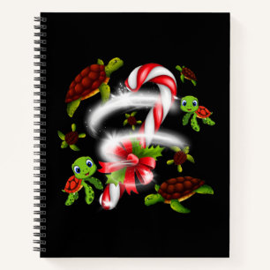 Schildkrötengift Turtle Candy Sweet Christmas Notizbuch