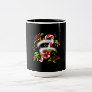 Schildkrötengift   Turtle Candy Sweet Christmas Zweifarbige Tasse