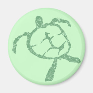 Schildkrötengrün Magnet