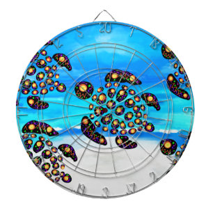 Schildkrötenkunst Dartscheibe