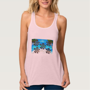 Schildkrötenkunst Tank Top