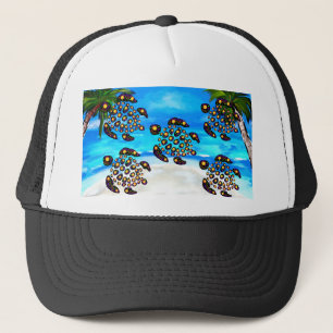 Schildkrötenkunst Truckerkappe