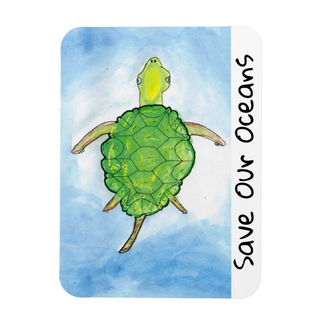 Schildkrötenmagnet Magnet (Vertikal)