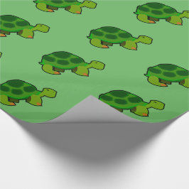 Schildkrötenmuster - glänzendes Schleifpapier, 30" Geschenkpapier