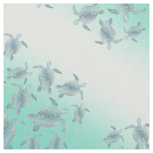 Schildkrötenmuster Stoff (Nahaufnahme)